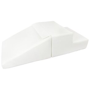 Rutsjebane legest/Skumleg - Hvid