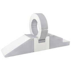 Bjle skumst - Hvid/Gr