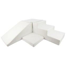 Rutsjebane legest Bld Skumleg - hvid