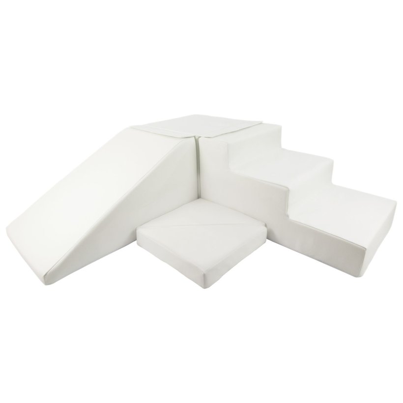 Rutsjebane legest Bld Skumleg - hvid