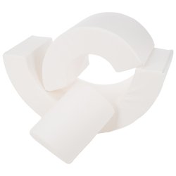 Regnbue - Skum, Hvid