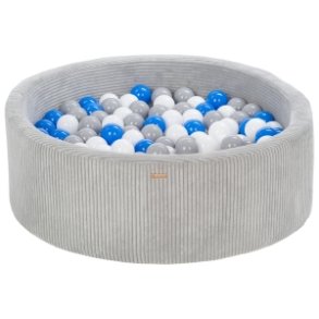 Fljls Boldbassin m. 300 bold - Gr, Hvid, Gr