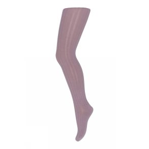 MP - Cotton rib Strmpebukser, Lilac Shadow