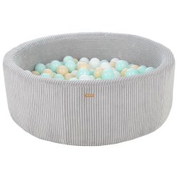 Fljls Boldbassin m. 200 bolde - Grn, Hvid, Guld