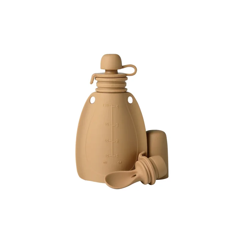 Mininor Smoothie-pose med ske - Fersken