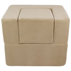 Foldbar Brnestol, Beige