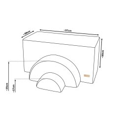 Fljl Regnbue  - Skum, Gr 