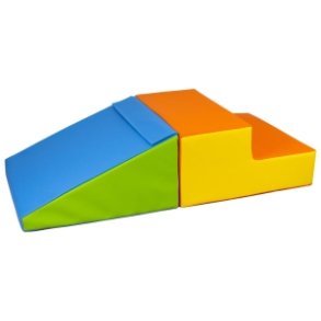 Rutsjebane legest/Skumleg - gul/grn/bl/orange