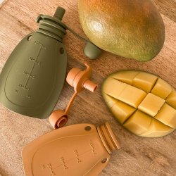 Mininor Smoothie-pose 2-pak - "Olive &amp; Fersken "