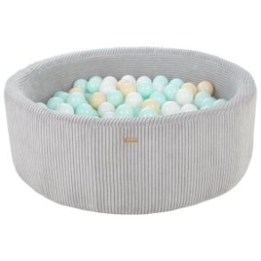 Fljls Boldbassin m. 300 bolde - Grn, Hvid, Guld