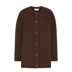 En Fant - Cardigan Long Knit, Chestnut
