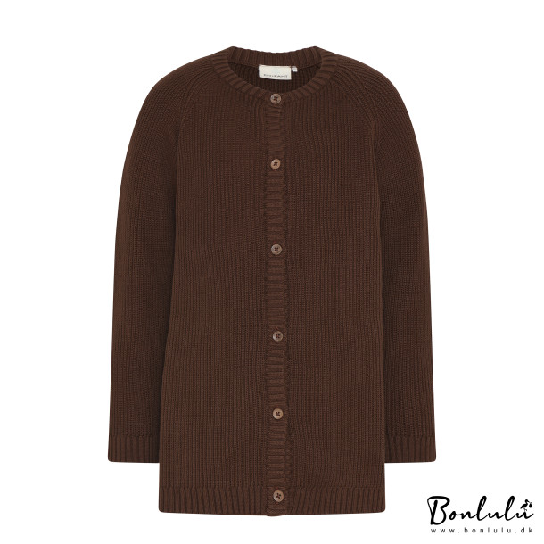 En Fant - Cardigan Long Knit, Chestnut