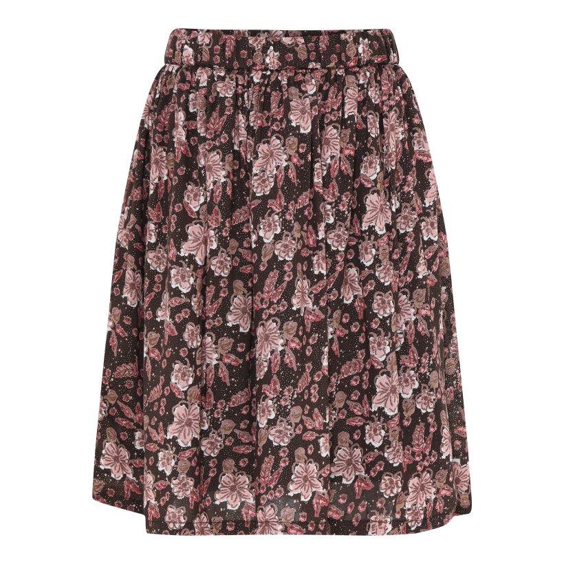 EN Fant - Skirt Flower Woven, Demitasse