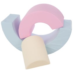 Regnbue - Skum, Pastel Farver