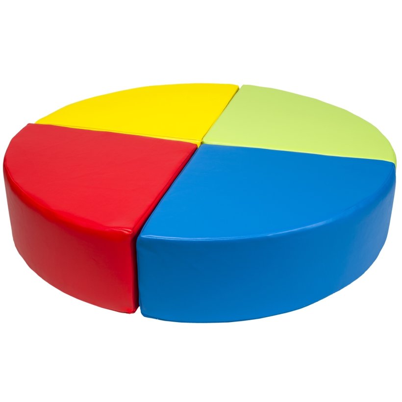 Balancepude Skum - Grn/Bl/Rd/Gul