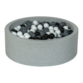 Bldt Jersey Bold Bassin m. 450 bolde - Sort, Hvid, Gr