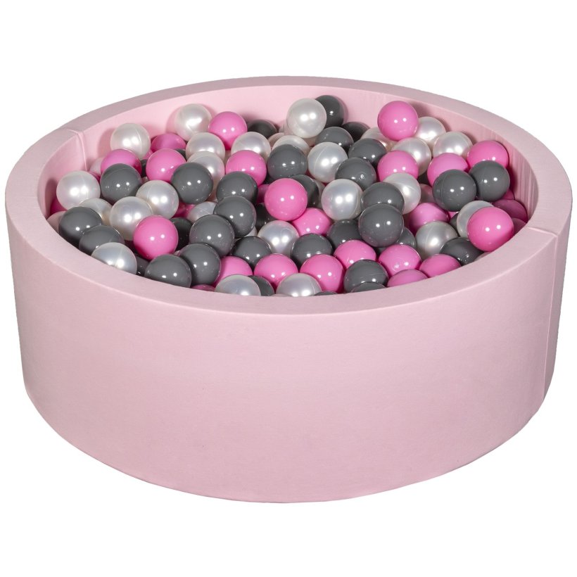 Bldt Jersey  Lyserd Bold Bassin m. 450 bolde - Perle/Lyserd/Gr