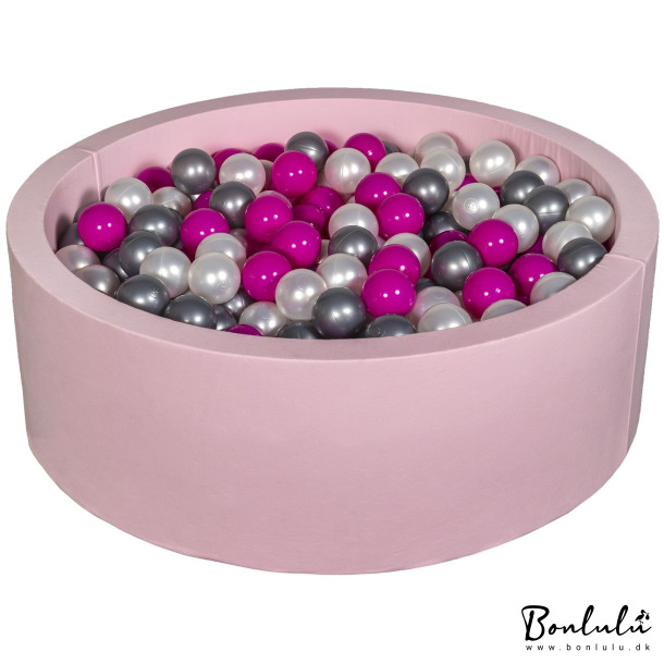 Bldt Jersey  Lyserd Bold Bassin m. 450 bolde - Slv/Perle/Pink