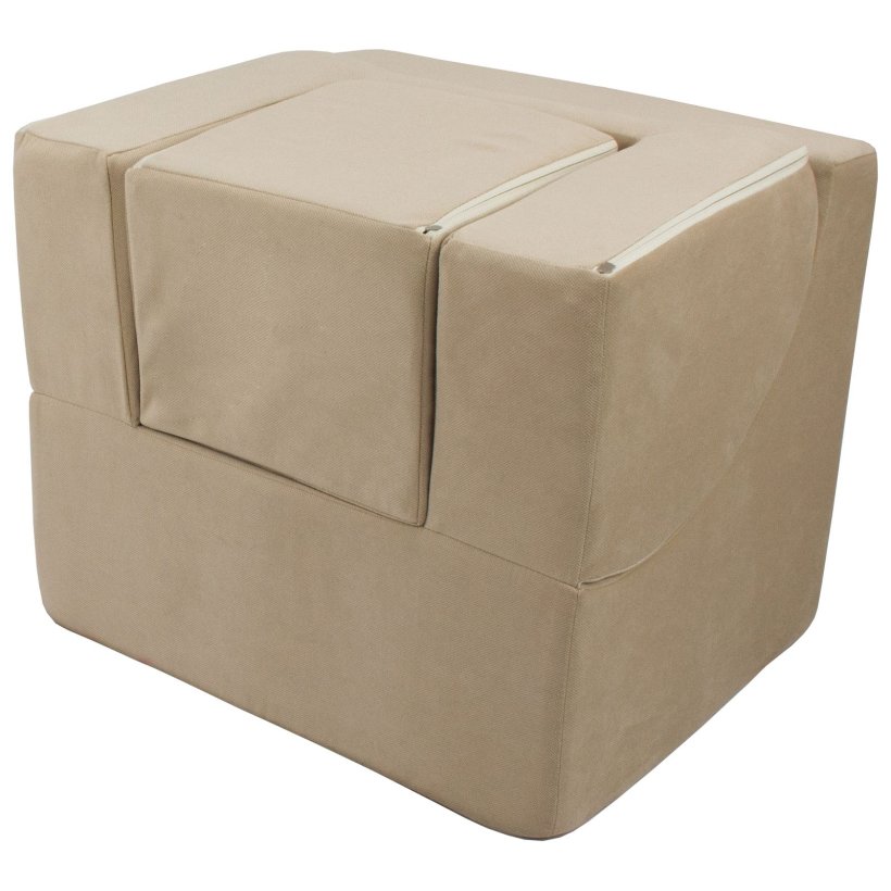 Foldbar Brnestol, Beige