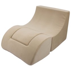 Foldbar Brnestol, Beige