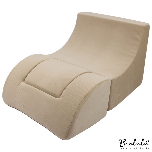 Foldbar Brnestol, Beige