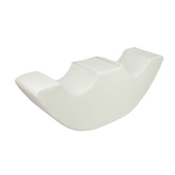 Double Rocker - Bldt skum, Hvid