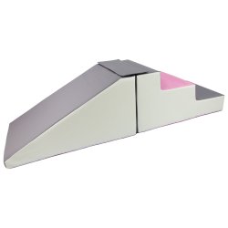 Step'n'slide rutsjebane legest/Skumleg - gr/hvid/lyserd