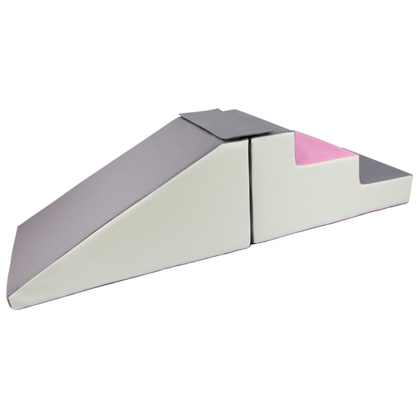 Step'n'slide rutsjebane legest/Skumleg - gr/hvid/lyserd