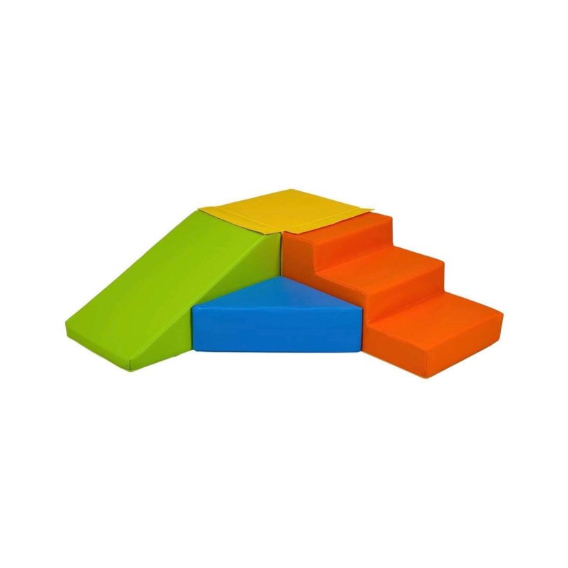 Rutsjebane legest Hrd Skumleg - Gul/Grn/Bl/Orange