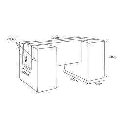 Balance Modul - Hvid/Gr
