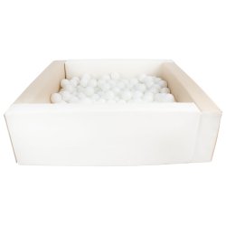 Bldt skum Bold bassin + 300 balls, Beige/Hvid M. Hvid Bolde