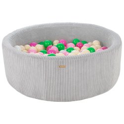 Fljls Boldbassin m. 200 bolde - Grn, Guld, Pink