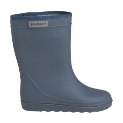 En Fant - Rain Boots Solid, Dark Slate