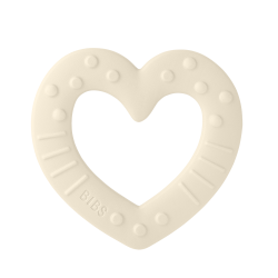 BIBS - Baby Bitie Heart, Ivory