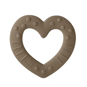BIBS - Baby Bitie Heart, Dark Oak