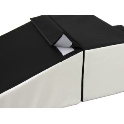 Rutsjebane legest/Skumleg - sort/hvid