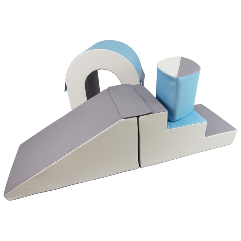 Bridge Slide Set - Bld Skum, Hvid, Baby Bl, Gr