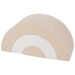 Regnbue - Skum, - Hvid, Beige