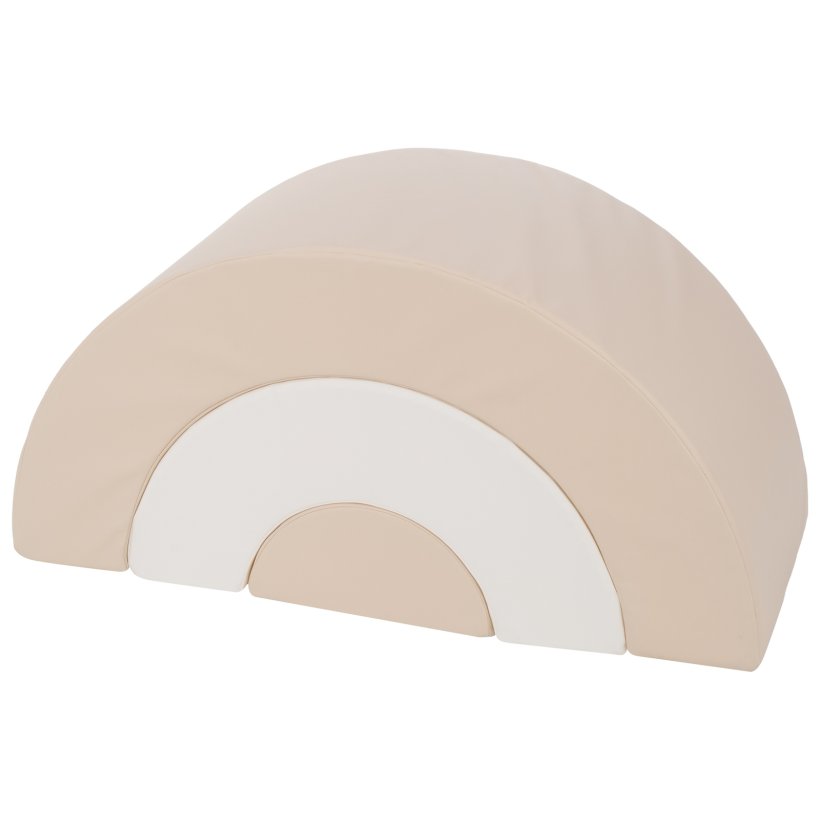 Regnbue - Skum, - Hvid, Beige