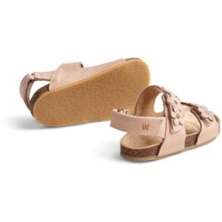 WHEAT - Clare Flower Sandal, Beige Rose