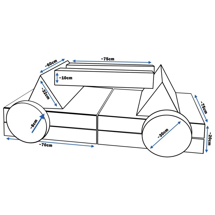Brne Modulsofa, Lyserd
