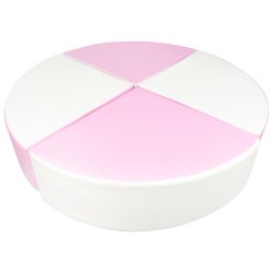Balancepude Skum - Pink/Hvid