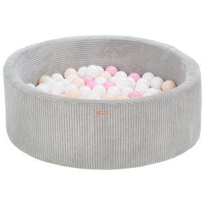 Fljls Boldbassin m. 200 bolde - Pink, Hvid, Guld