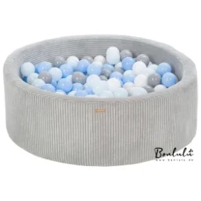 EXPRESS LEVERING - Fljls Boldbassin m. 300 bolde - Bl, Lysebl, Hvid