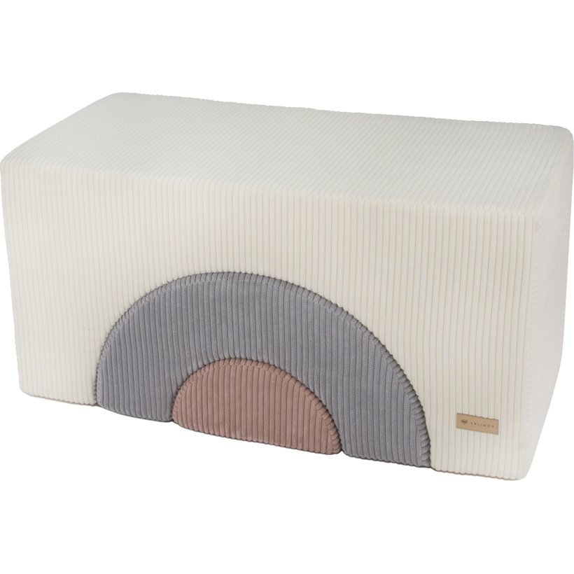 Express - Fljl Regnbue  - Skum, Hvid