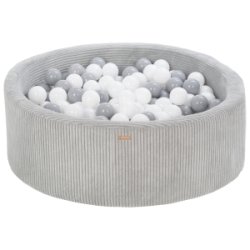 Fljls Boldbassin m. 300 bolde - Gr, Hvid