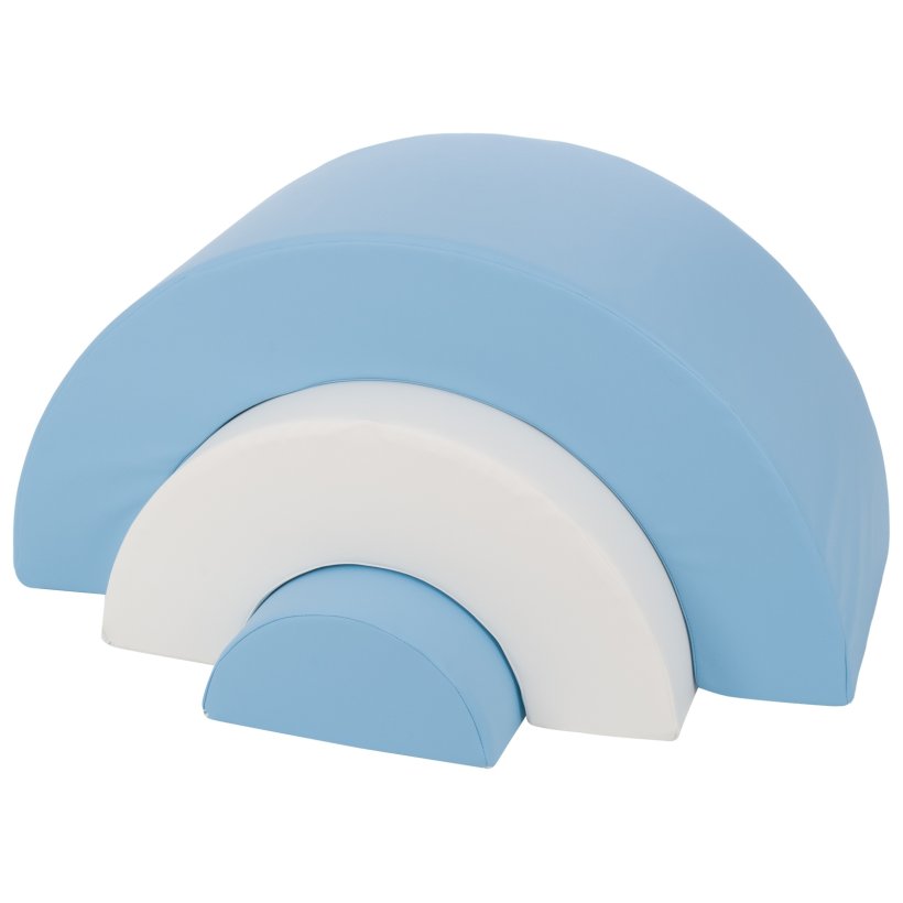 Regnbue - Skum, Bl, Hvid