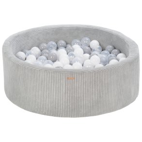 Fljls Boldbassin m. 200 bolde - Hvid, Gr