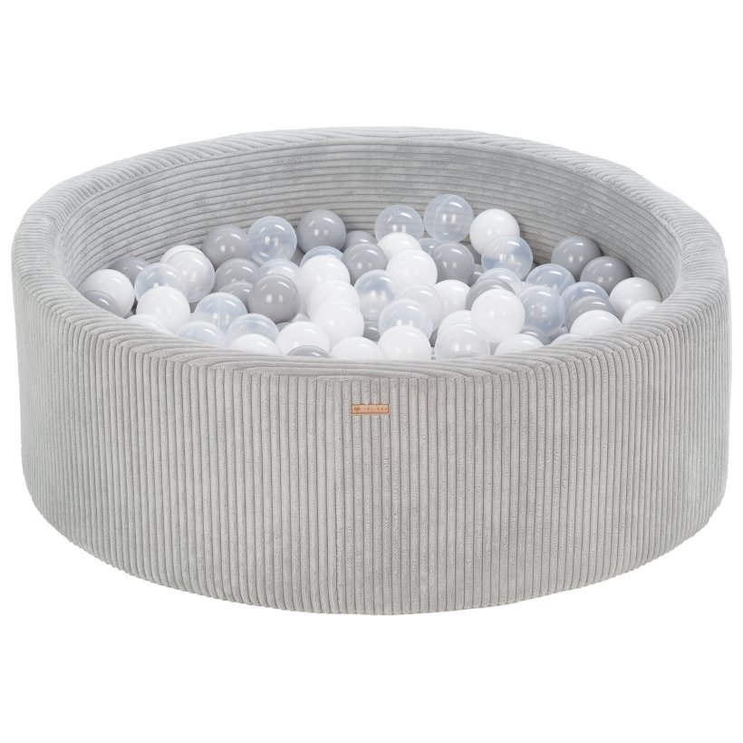 Fljls Boldbassin m. 200 bolde - Hvid, Gr