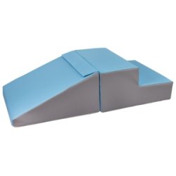 Rutsjebane legest/Skumleg - Hvid / Baby Bl,/ Gr